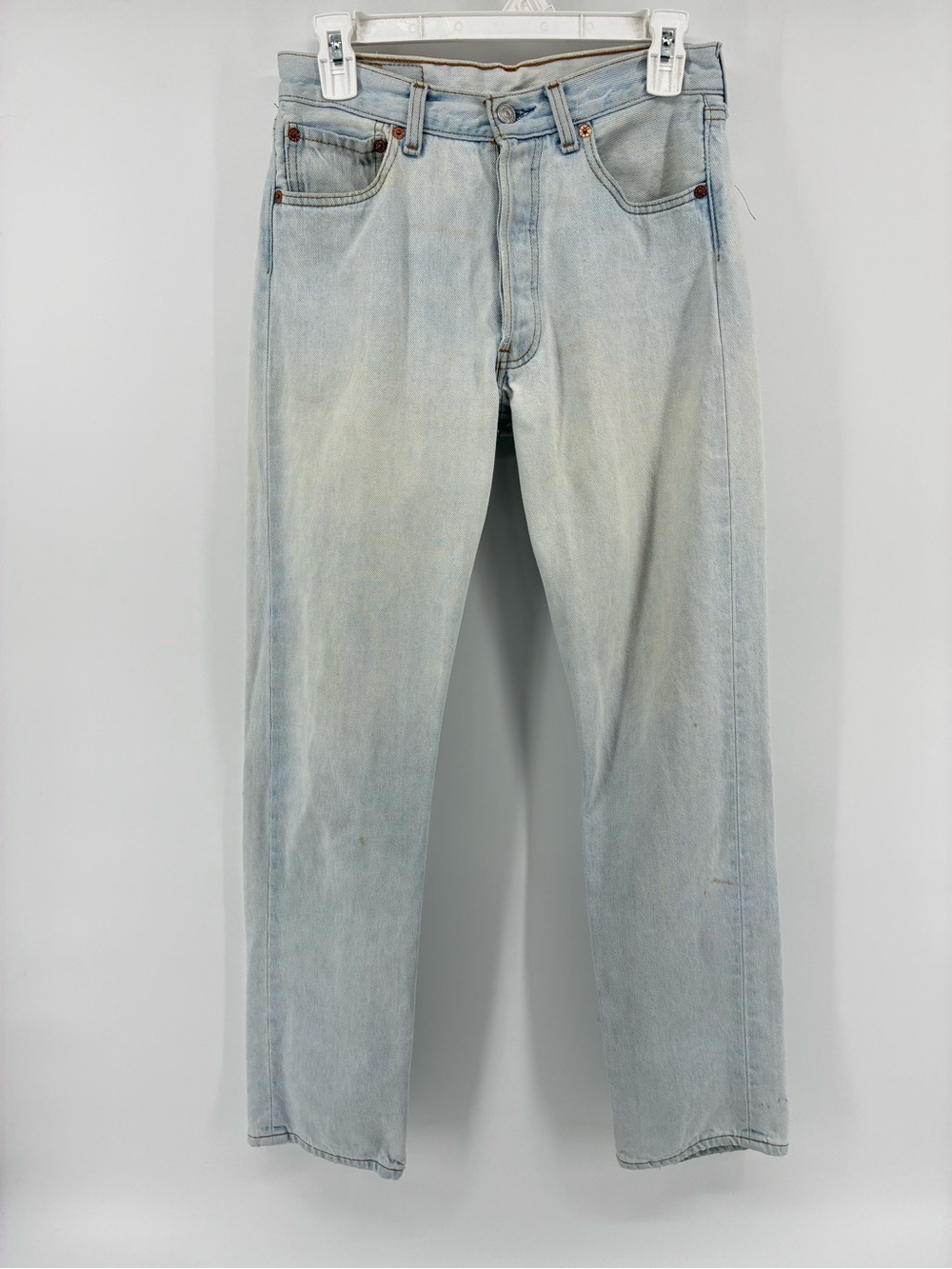 Vintage Made in Canada Levi’s 501 Light Wash Men's Jeans Classic Button Fly